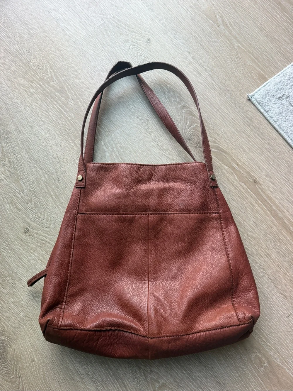 American Leather Co. Brown Shoulder Bag
